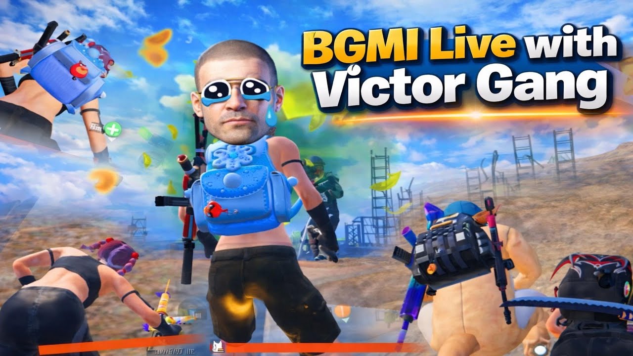1v4 Clutch🔥| BGMI Live with Victor Gang