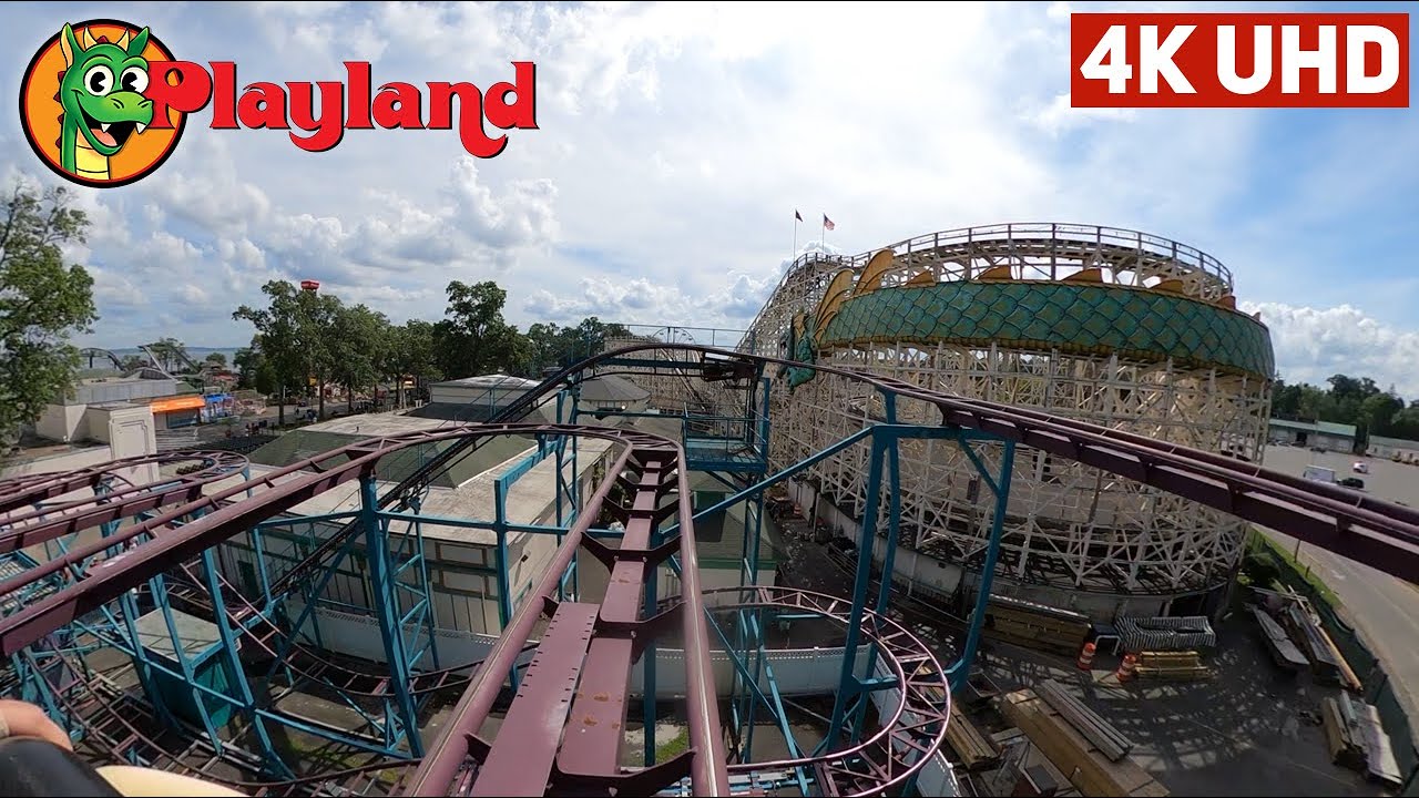 Crazy Mouse 4K POV - Playland Park, Rye NY