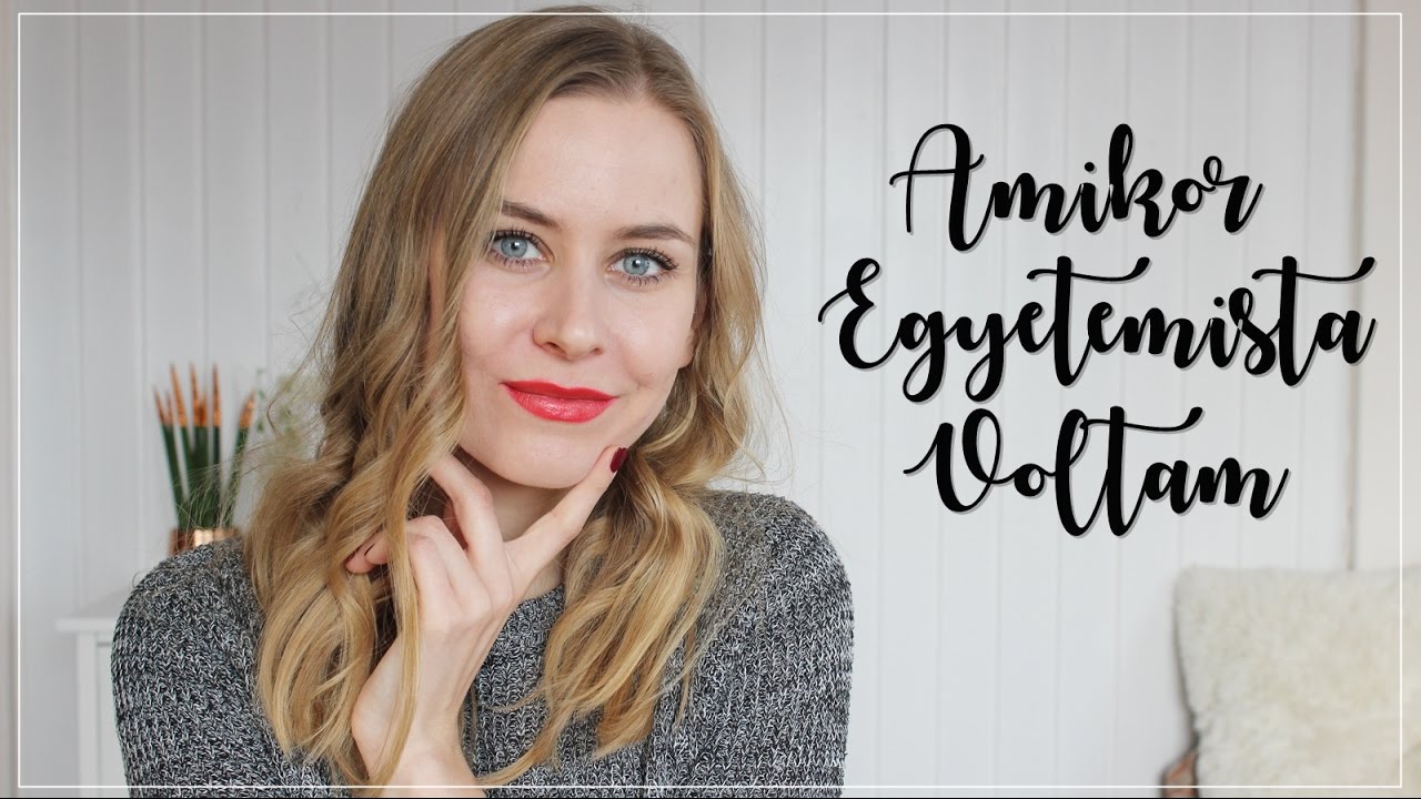 Amikor egyetemista voltam... Elmesélős Vlog | AvianaRahl