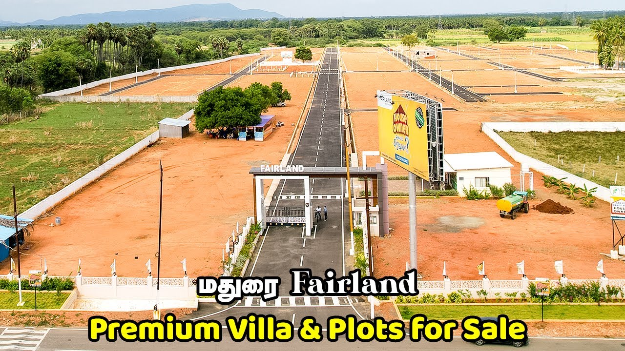 Madurai Fairland Premium Villa and Plots for Sale |  Iyyankottai | #fairland #madurai64 #madurai