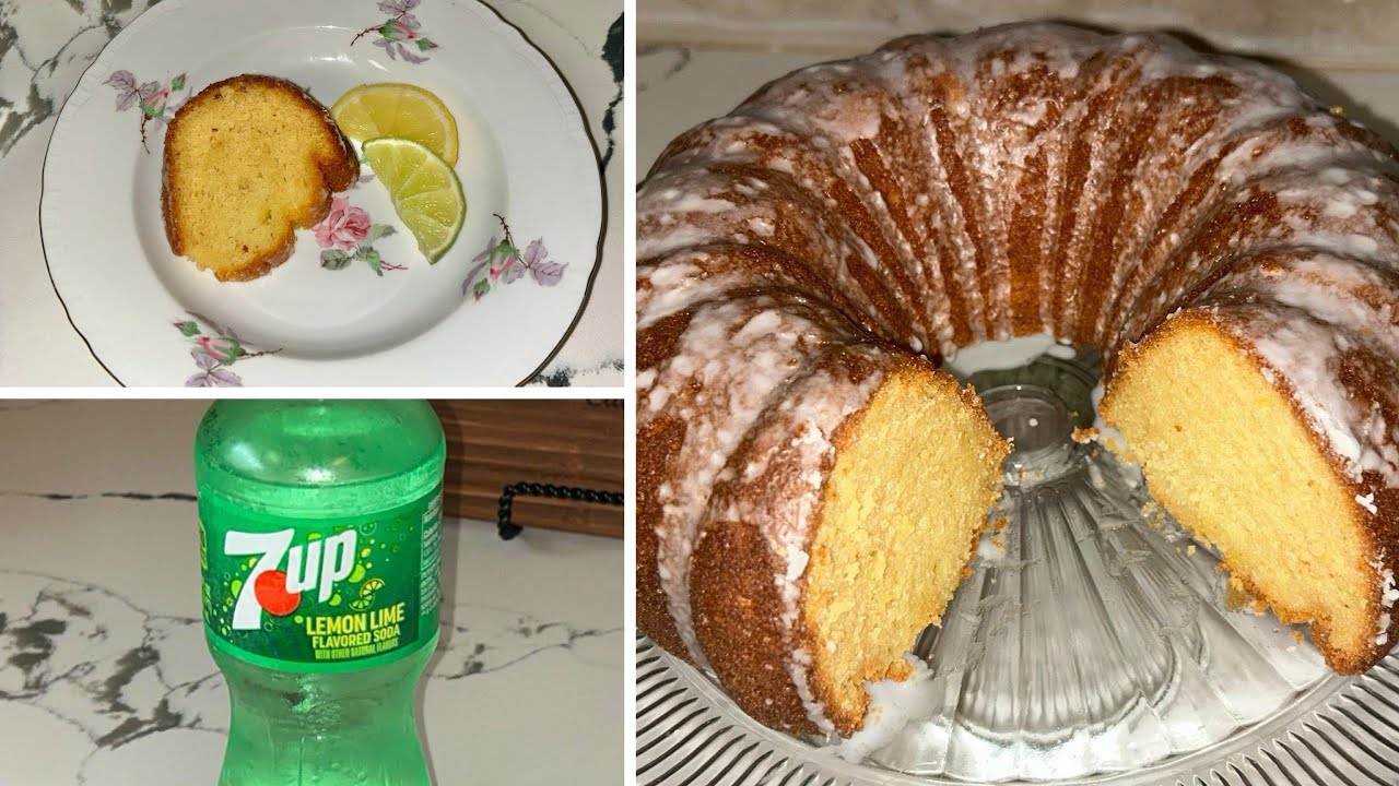 Кекс с 7UP — Полуфабрикат кекса с 7UP из готовой смеси — Обновленный рецепт 🍰🍋🍋‍🟩