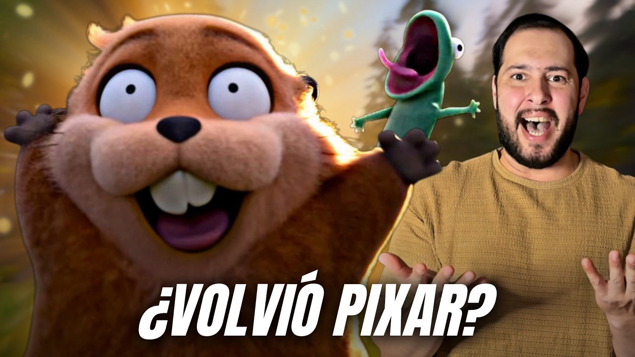HOPPERS -  Me recordó por qué amábamos a Pixar 🦫🪵✨