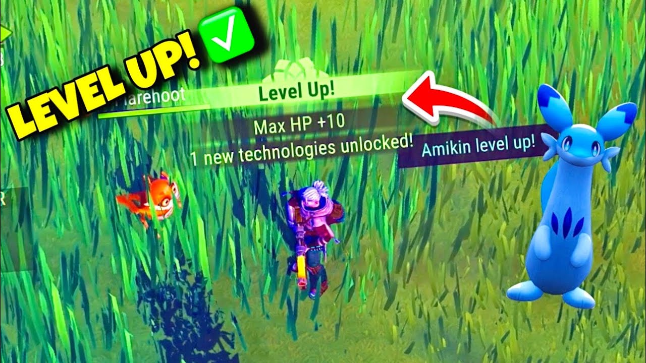 How To LEVEL UP Fast in Amikin Survival 🥳