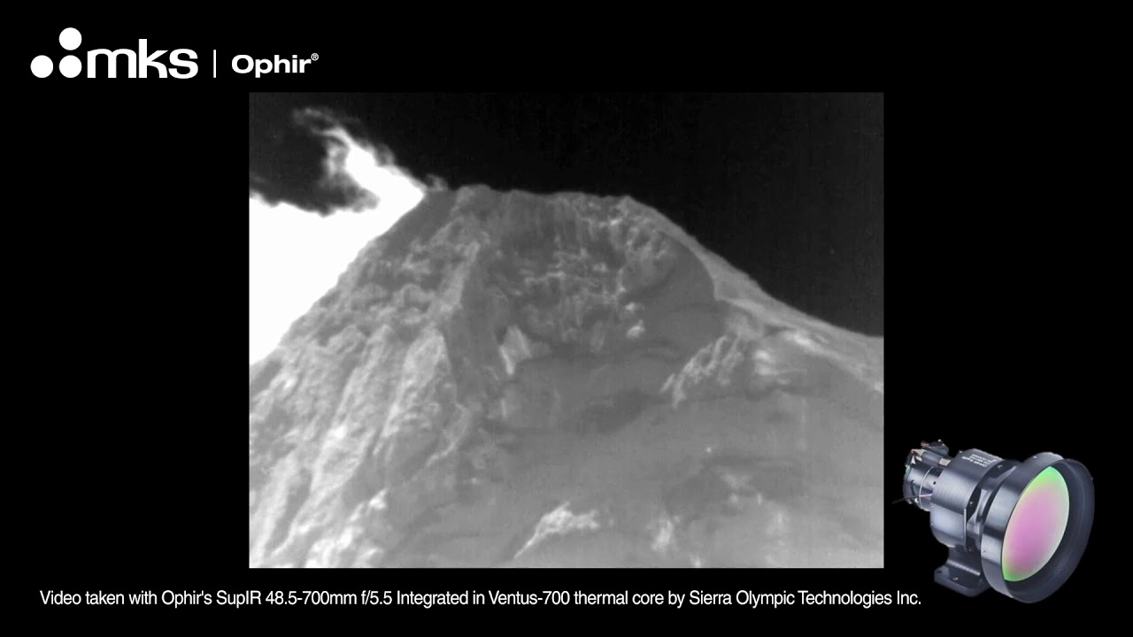 Live demo video: Ophir's Long-Range MWIR 48.5-700 mm f/5.5. Now that is a long detection range!!