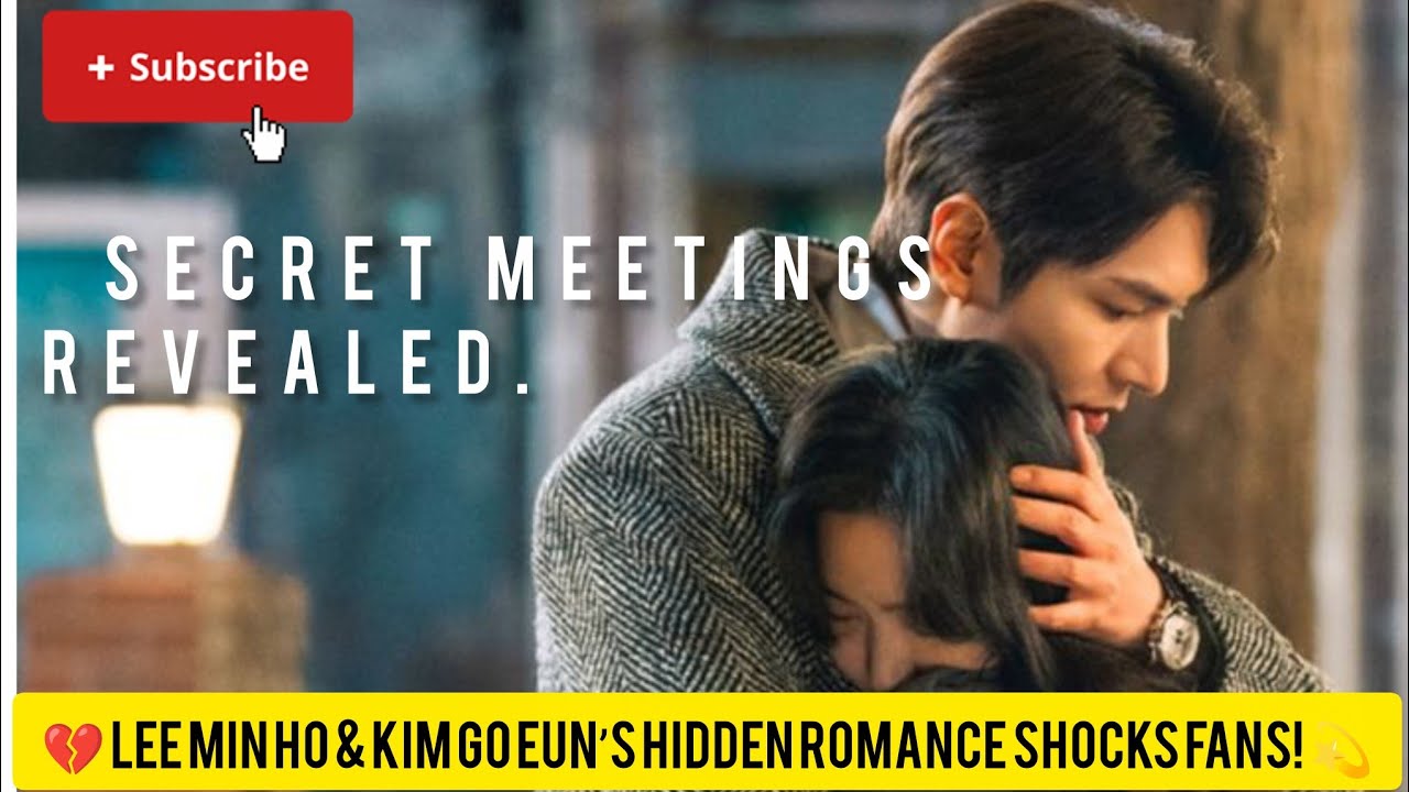 Lee Min Ho and Kim Go Eun Caught Meeting in Secret! Hidden Love Story Finally Exposed?! 💔💍