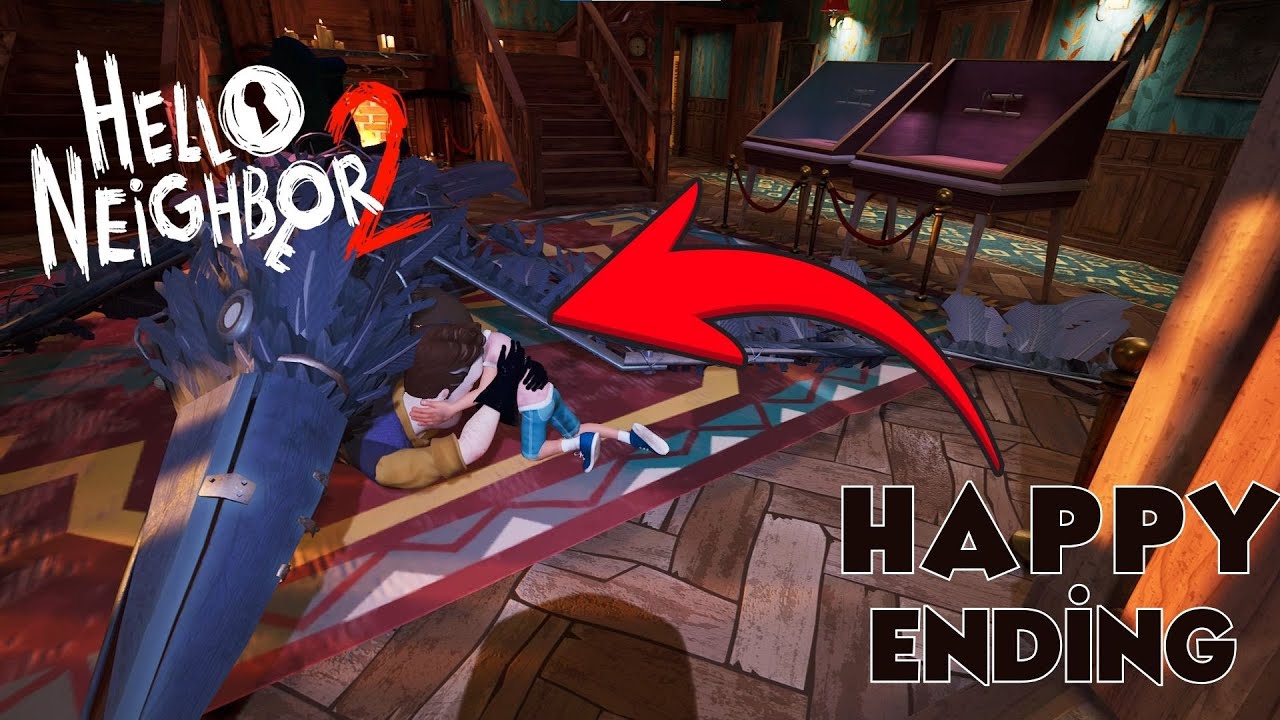 We Managed To Escape With The Legendary Kid [(Happy Ending)] | Hello Neighbor 2 - Full Version