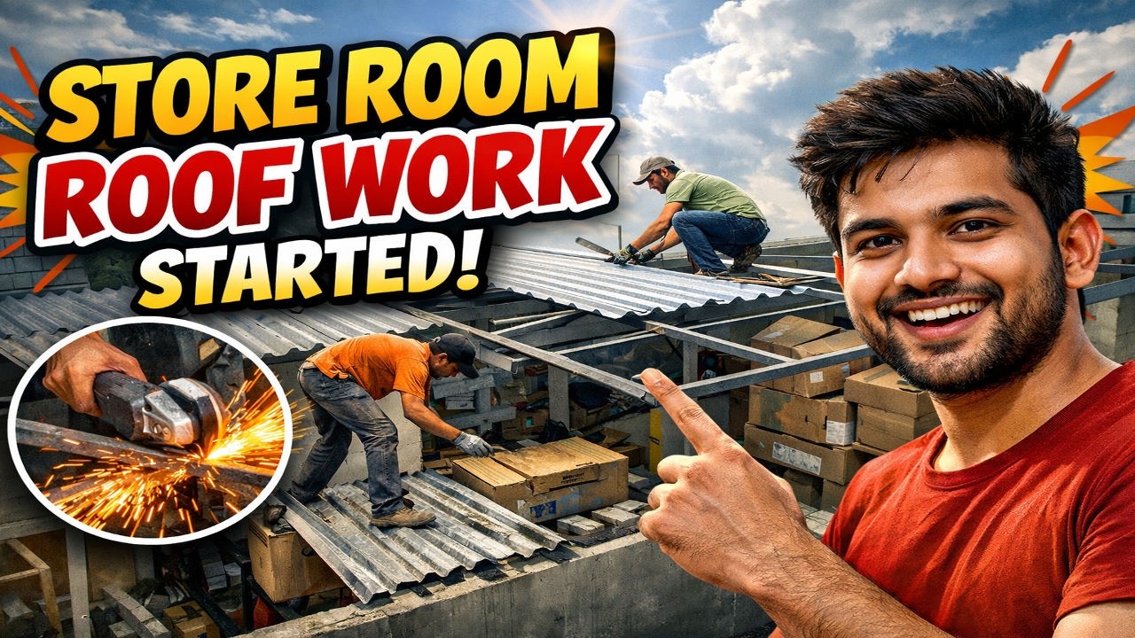 From today store room work started Day 58 of my Billionaire Journey And Struggle