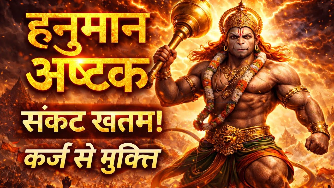 संकट खत्म करेंगे हनुमान जी 🔥 हनुमान अष्टक | Hanuman Ashtak | संकट मोचन पाठ।