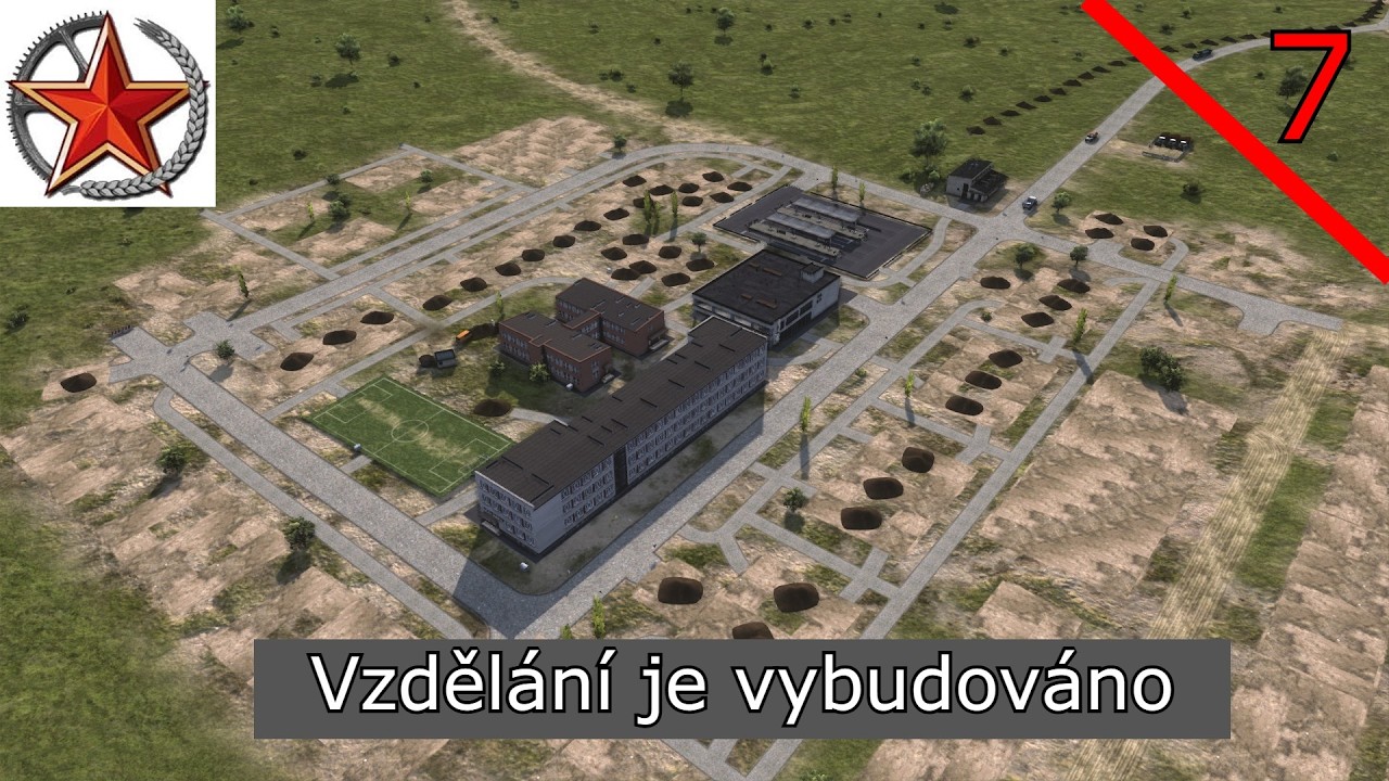 Další budovy dokončeny WRSR #7