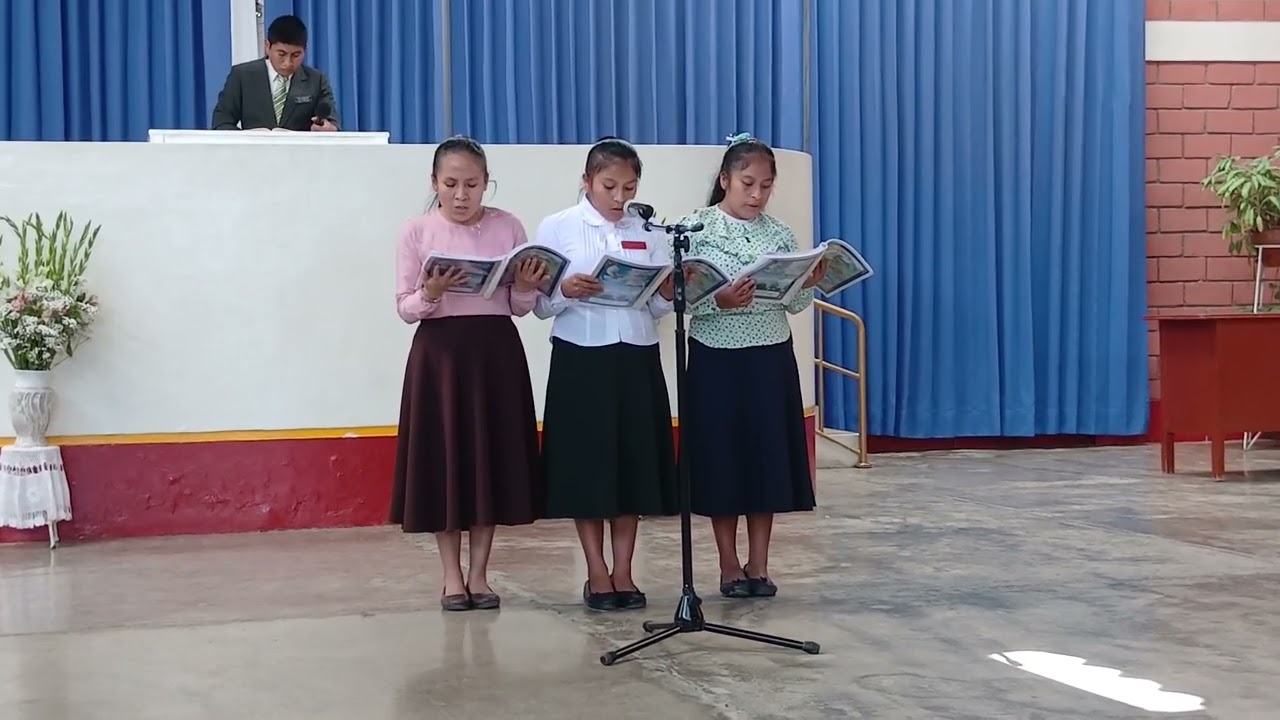 HIMNO:SOLAMENTE EN JESÚS| ESPECIAL DE TRES HERMANAS JOVENES DE LA IGLESIA PENTECOSTAL LA COSECHA.