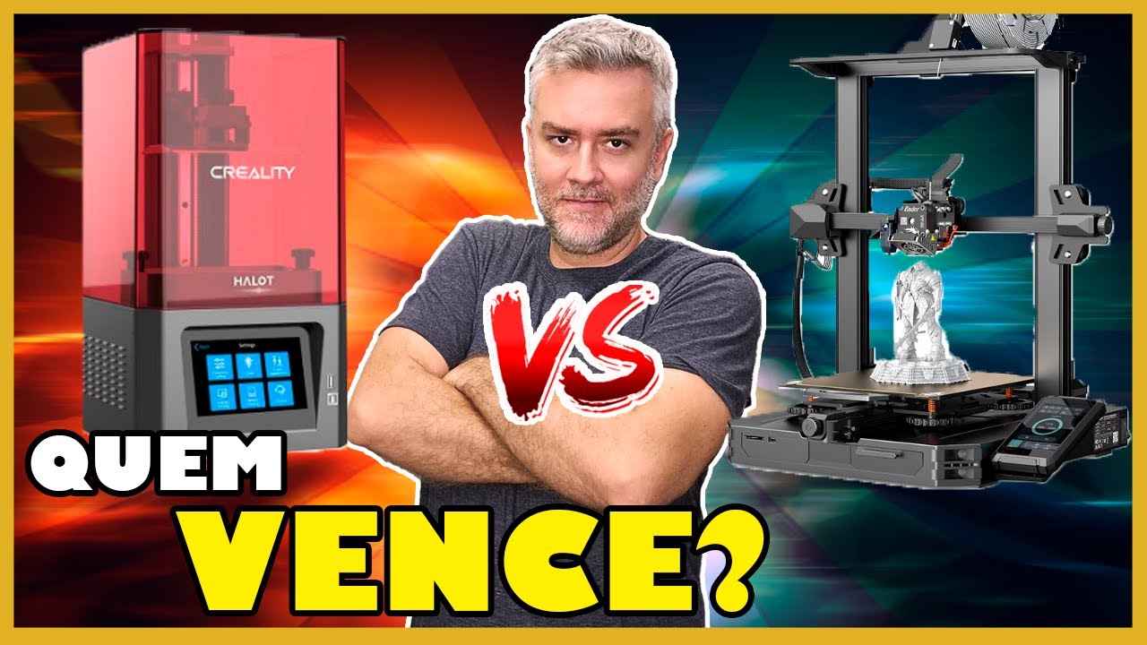 Velozes e Furiosas: Resina vs. Filamento - Qual impressora 3D é mais rápida?