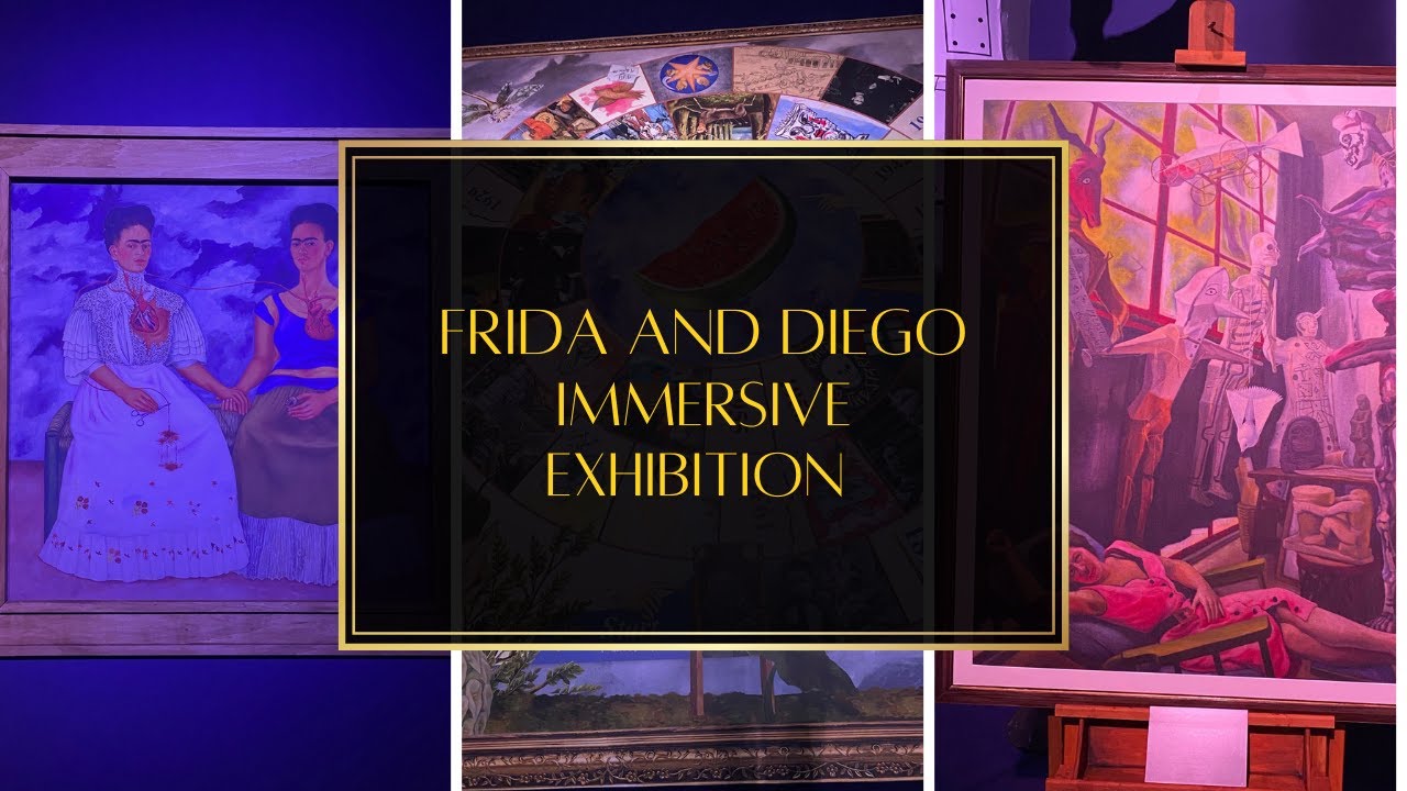 Exploring UK : Visit Frida & Diego Immersive Exhibition