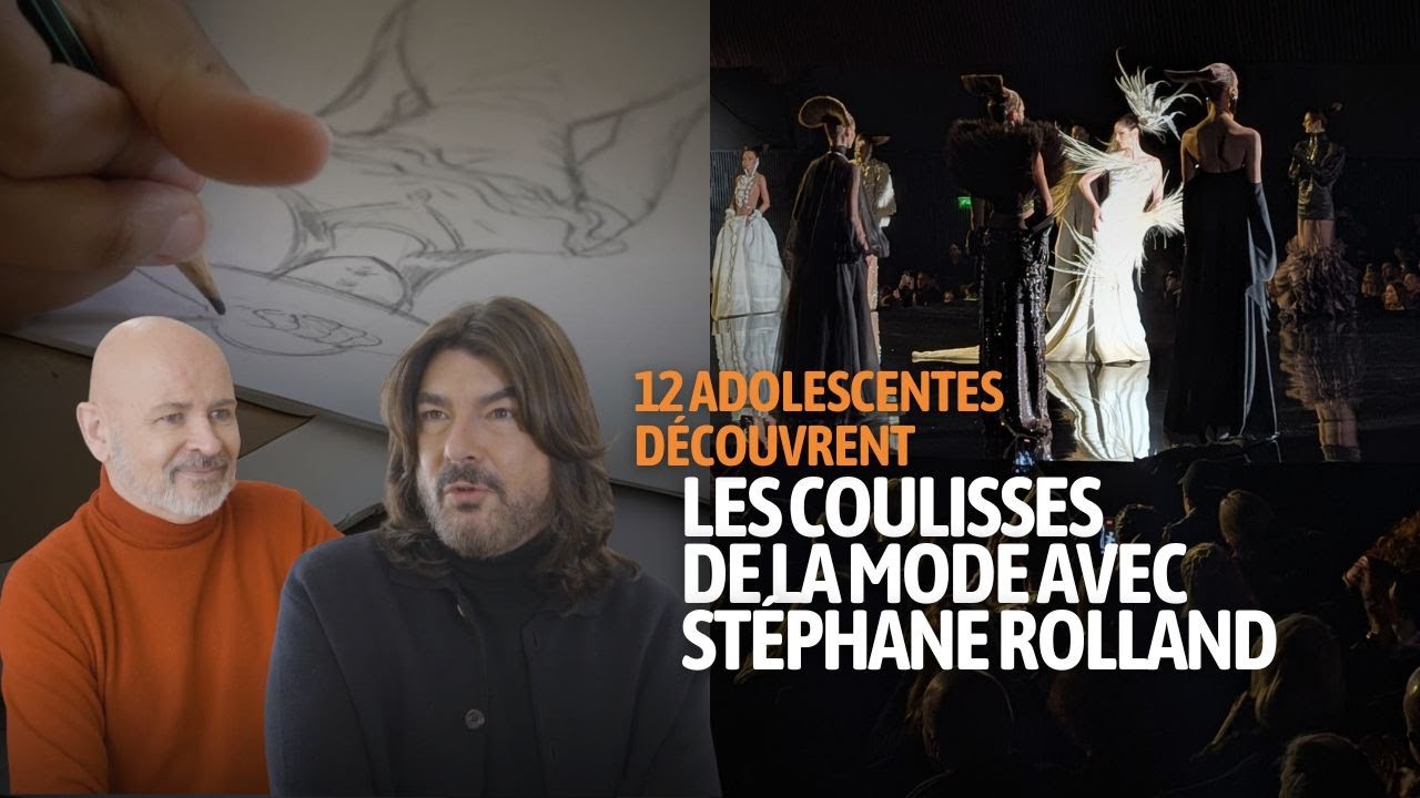 Douze adolescentes plongées au cœur de la mode avec Stéphane Rolland