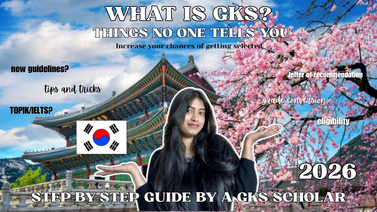 Всё о GKS 🎓🇰🇷📚 | Учитесь в Корее БЕСПЛАТНО 🇰🇷 | Пошаговое руководство 📚✨