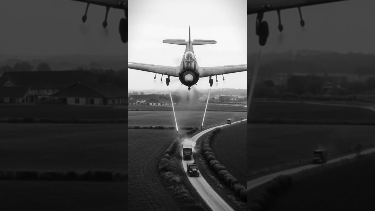 Jak alianckie siły powietrzne zdławiły niemiecki kontratak pancerny po D-Day #kr&oacute;tkie filmy #IIWŚ #historia