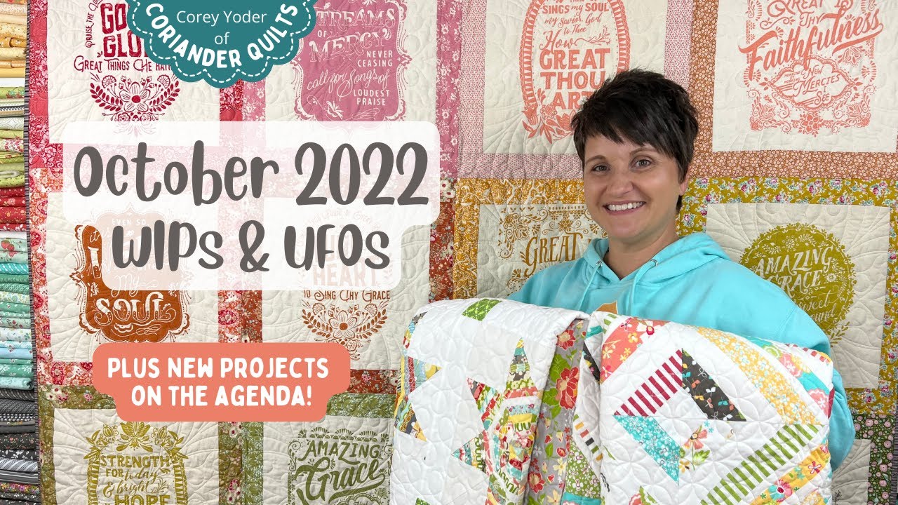 October 2022 WIPs | WHICH PROJECTS DID I FINISH??