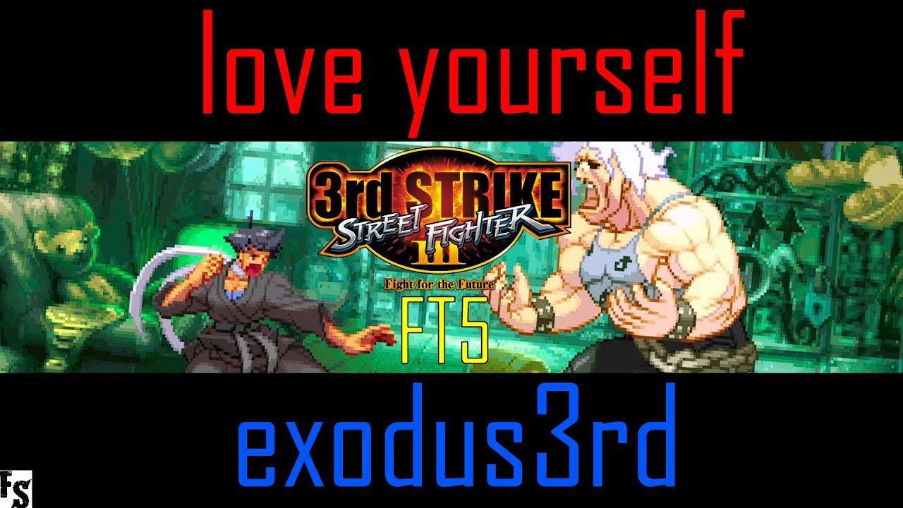 Street Fighter III: Third Strike - love yourself [Makoto] vs exodus3rd [Hugo] (Fightcade FT5)