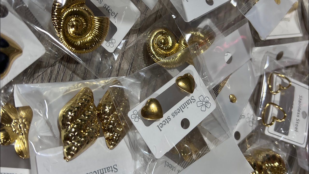 Stainless Steel Earrings Live Sale