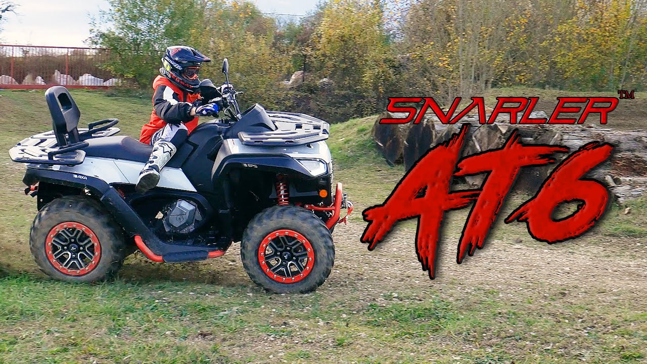 Introducing the Segway Powersports Snarler AT6 Quad bike!
