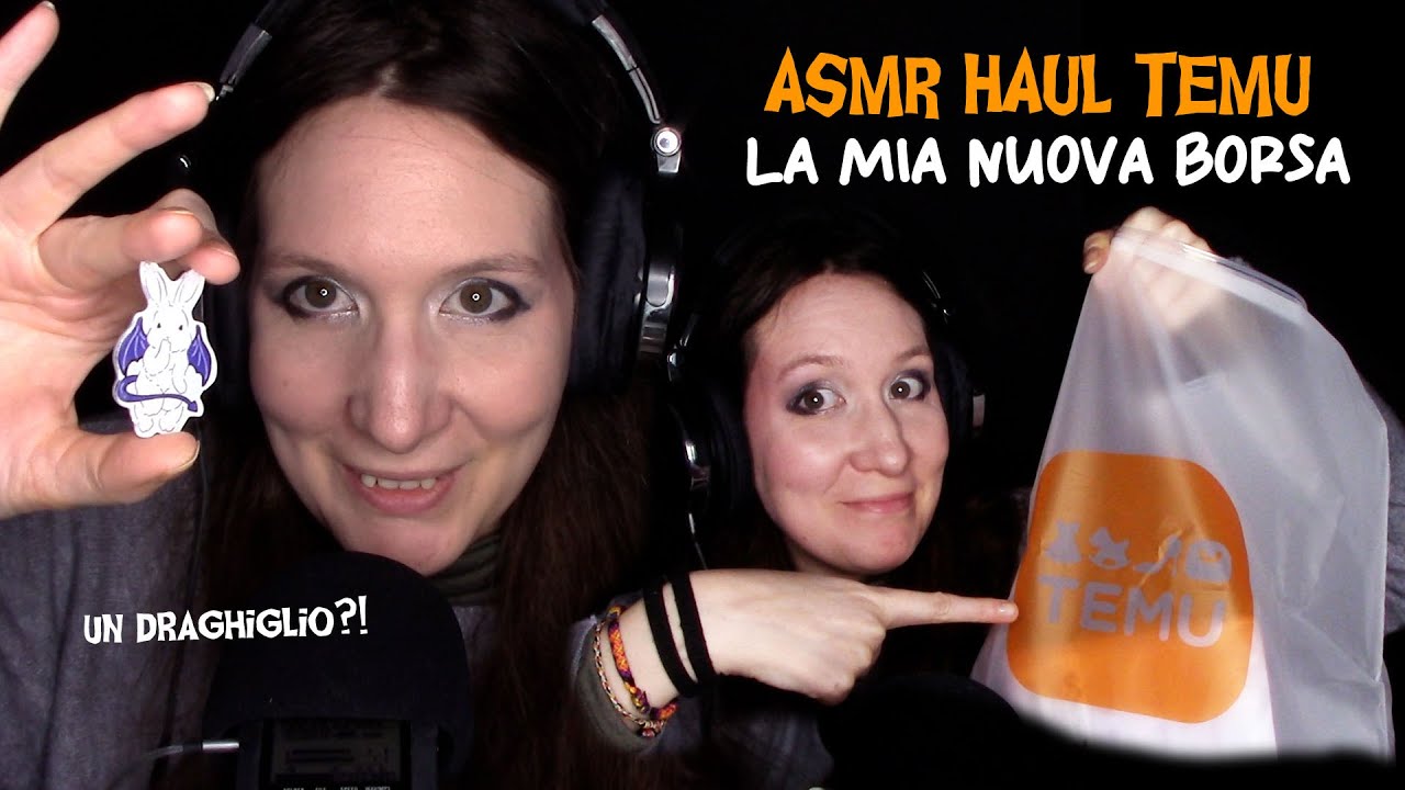 ASMR HAUL RILASSANTE DI TEMU - 