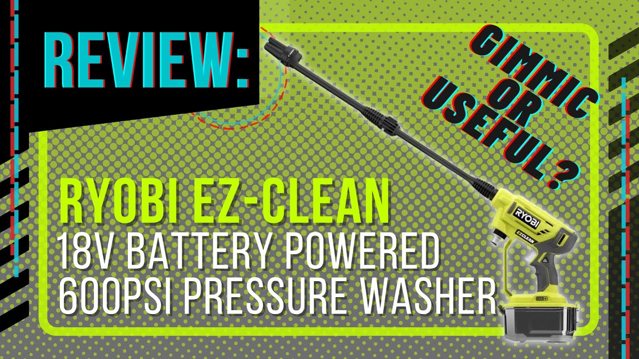 Review | Ryobi EZ-Clean Power Washer