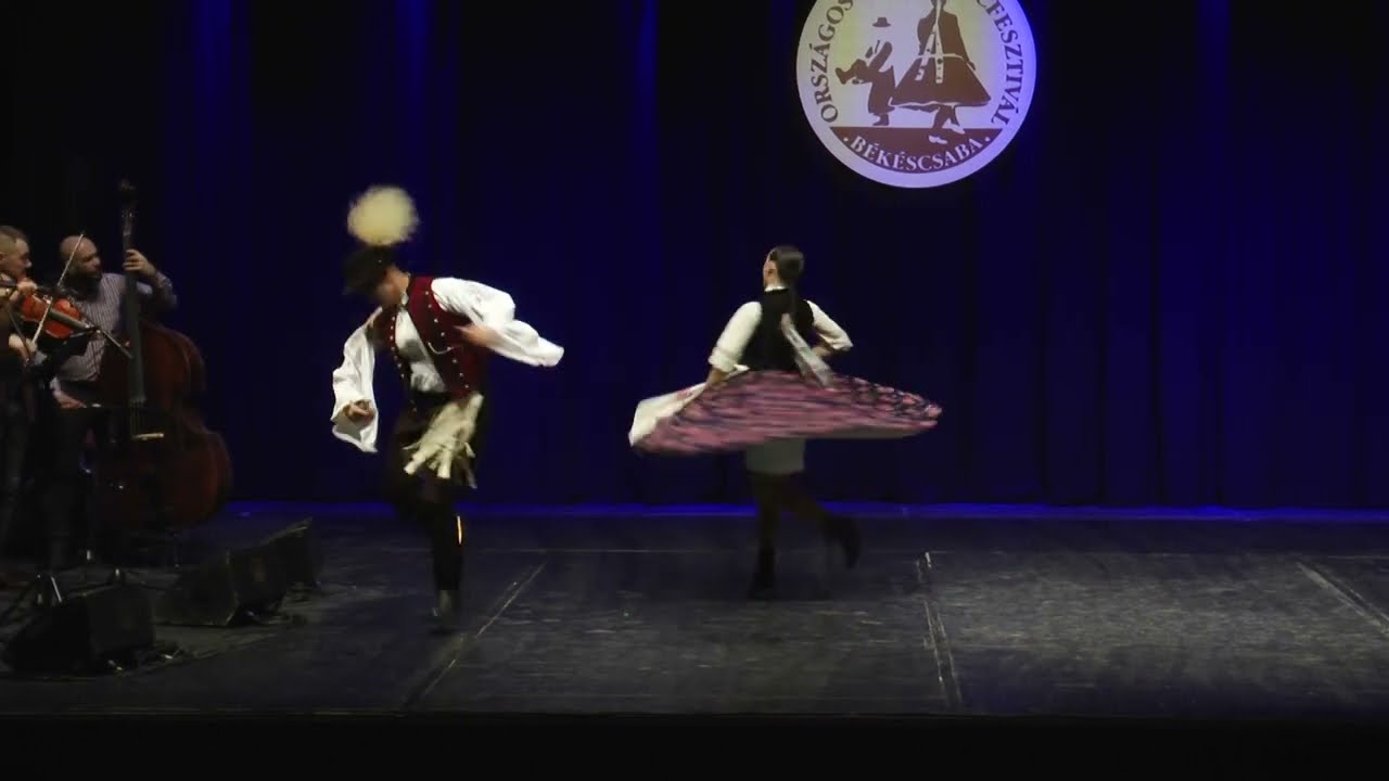 Oláh Nóra - Dudás Dávid: Borzovai-Szilicei lassú és friss csárdás