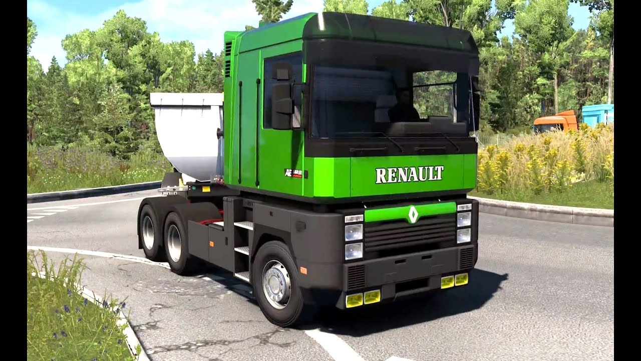 ETS 2 - Renault Magnum AE Transporting Coal from Geneva Part 2