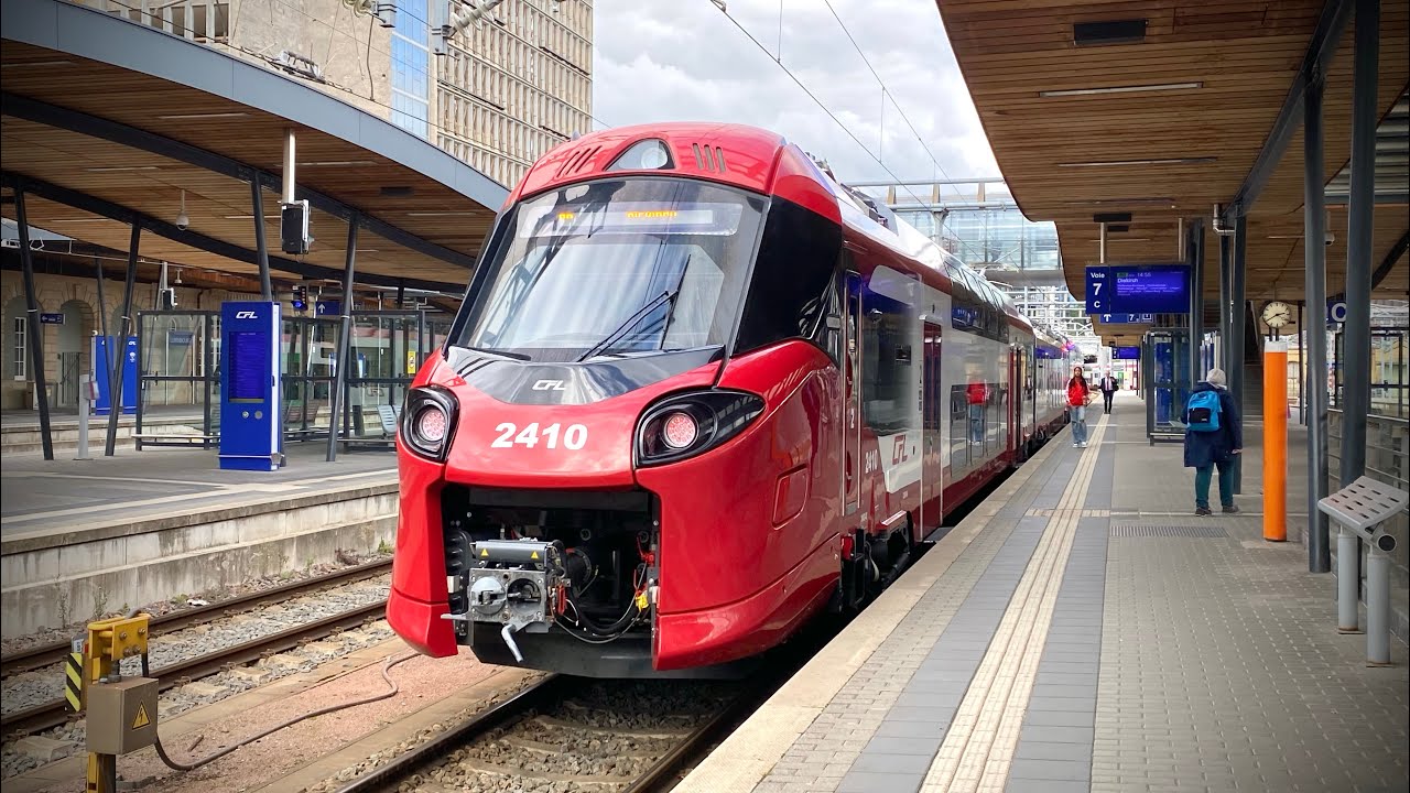 Trains in Luxembourg | Trainspotting Video | Luxembourg🇱🇺