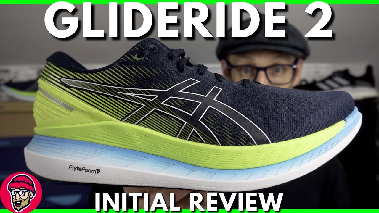 ASICS GLIDERIDE 2 Initial Review | Best long run Max cushioned shoe? | Improvement on V1? | EDDBUD