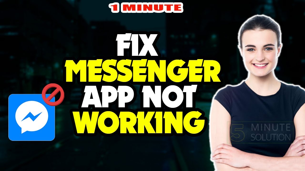 How to fix messenger app not working 2024 (Quick & Easy)
