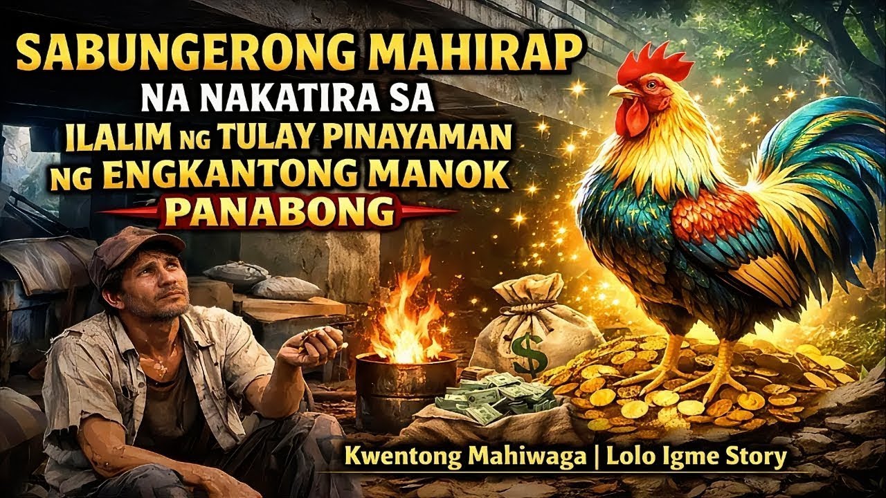 SABUNGERONG NAKATIRA SA ILALIM NG TULAY PINAYAMAN NG ENGKANTONG MANOK PANABONG | True Story