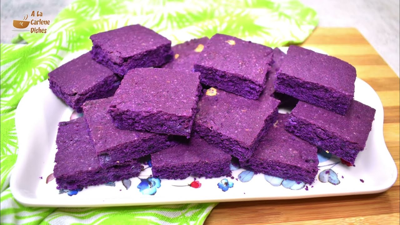 UBE BROWNIES