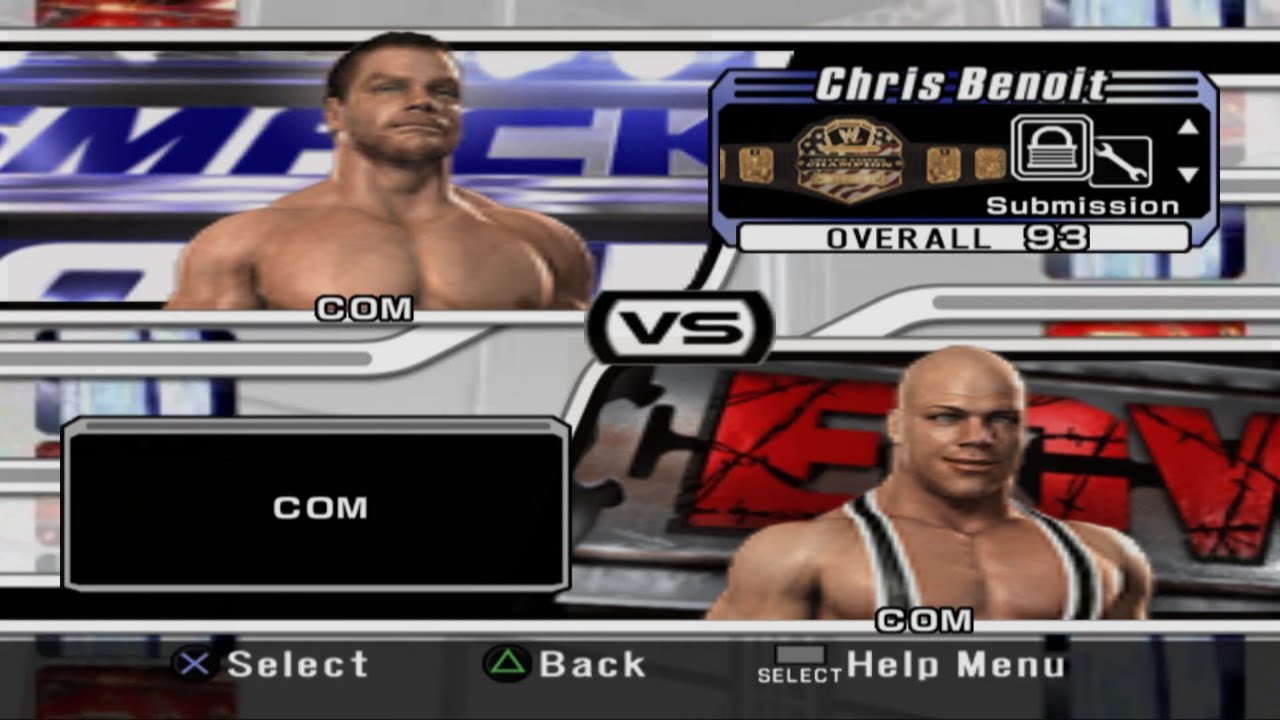WWE Smackdown vs Raw 2008 Plus -  Full Roster