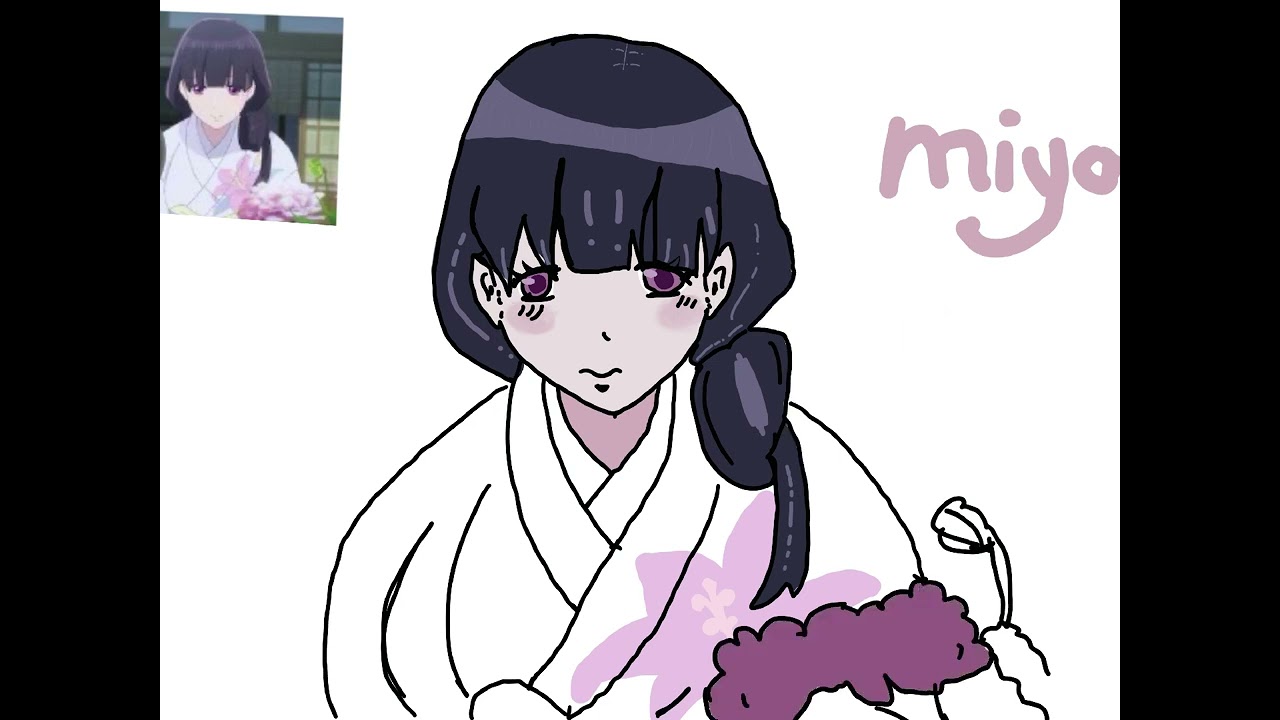 Miyo Kudo speed draw (my happy marriage)