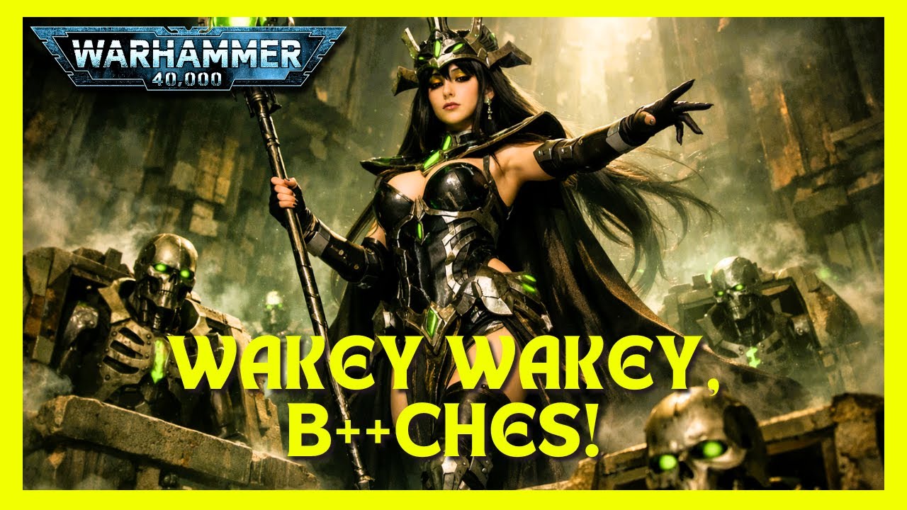 Wakey Wakey, Bi**hes - song inspired by Warhammer 40k | Necron Queen Cara The Undying