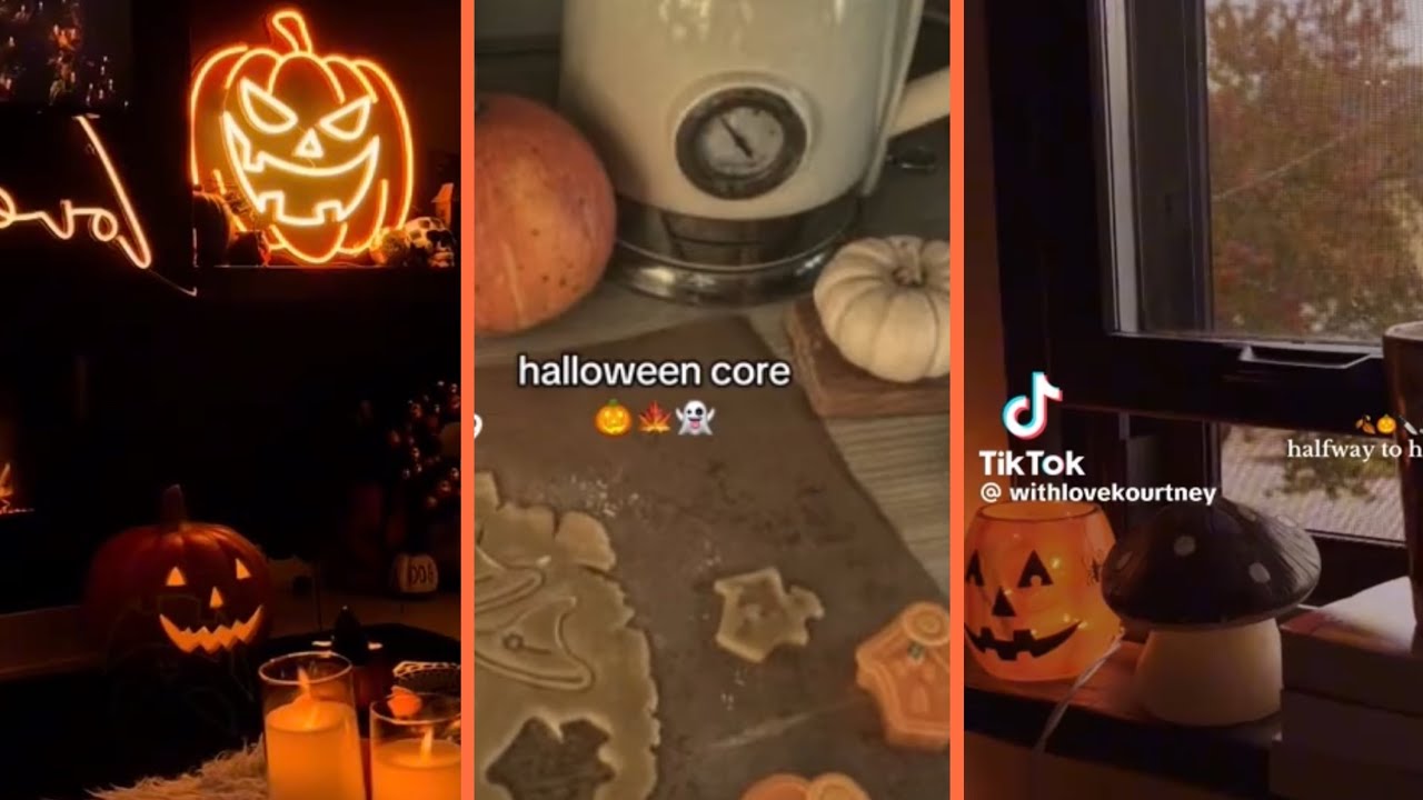 Fall/Halloween Tiktok Compilation 👻🍂🎃| HALF WAY TO HALLOWEEN