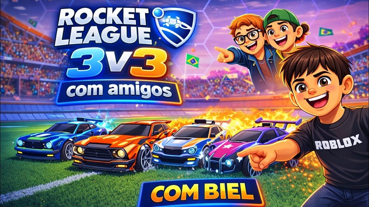 Rocket League®_Partida com amigos