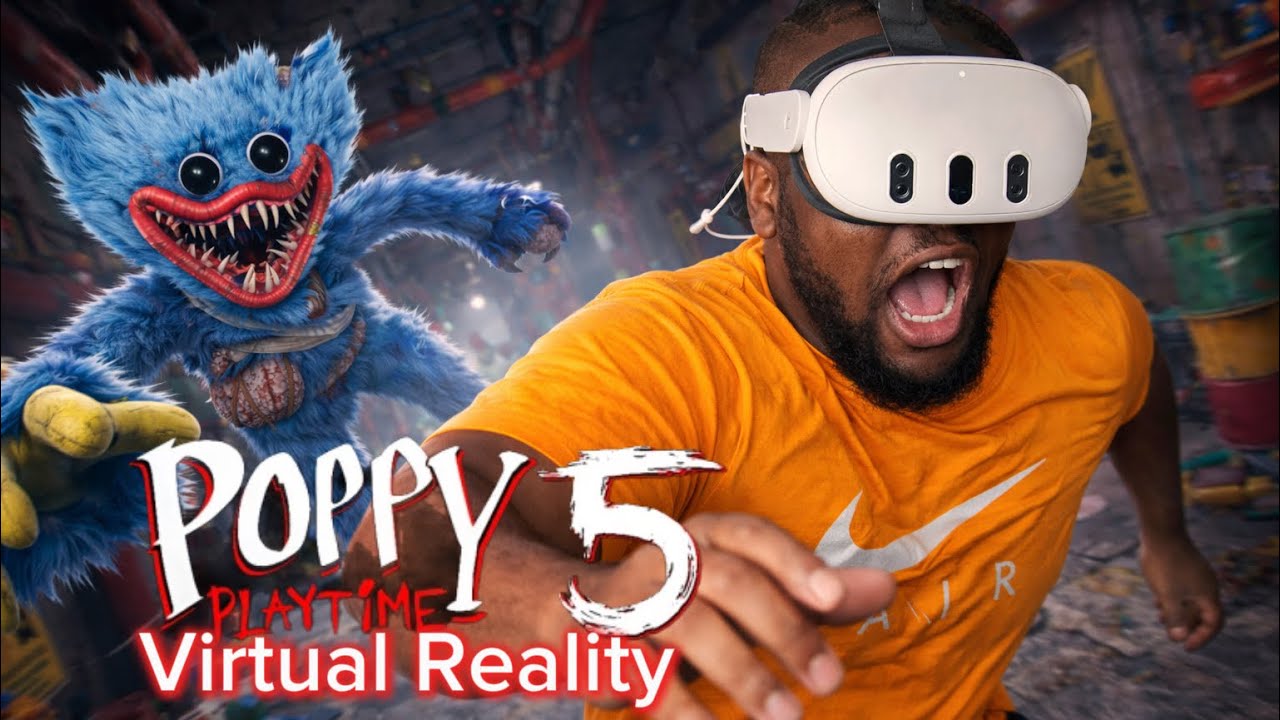 Poppy Playtime Chapter 5 in VR | Huggy Wuggy Wants Revenge 