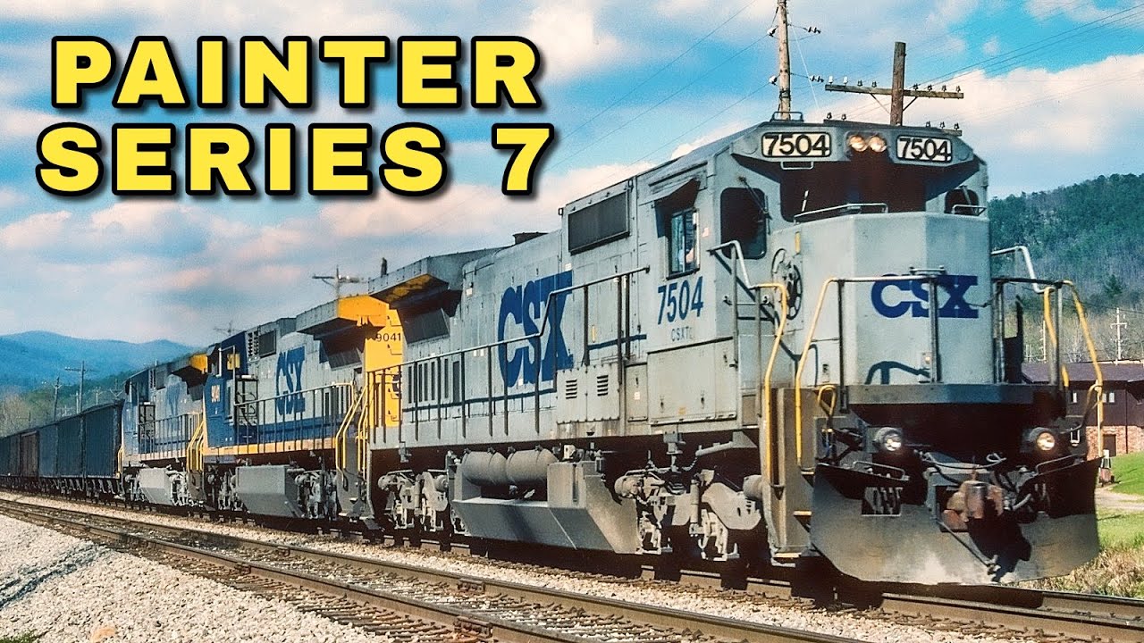 Painter Series 7: Clinchfield Coal Country, Norfolk Southern Pocahontas Trains, and More