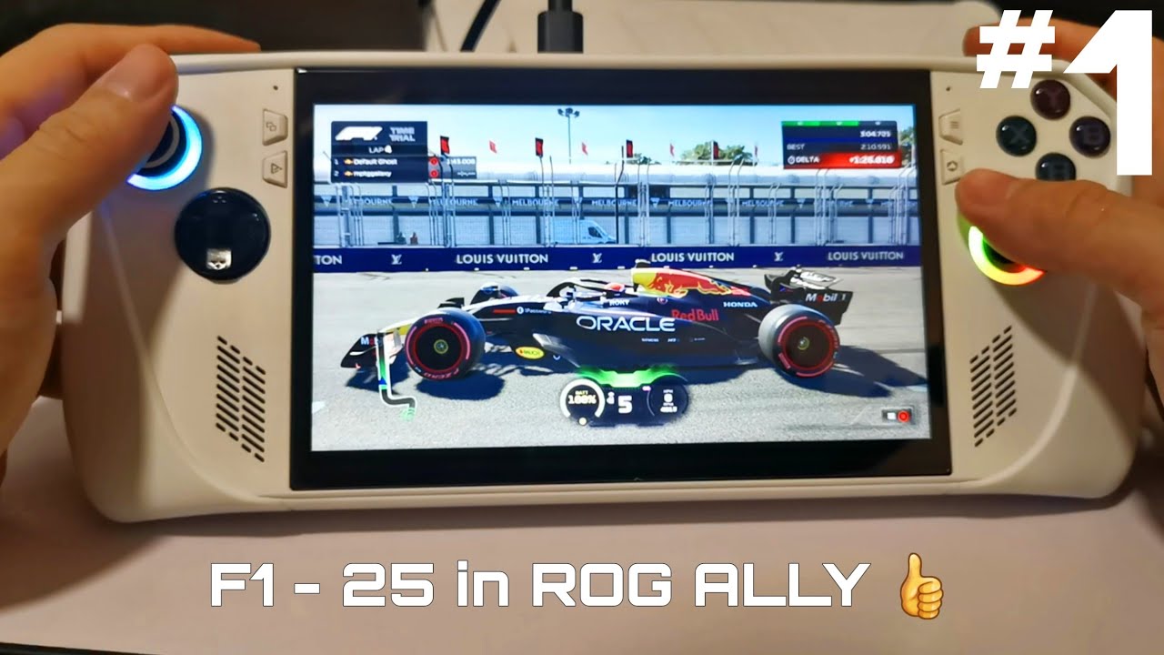 F1 25 | Let's Play #1: Эта игра потрясающая (ROG ALLY)