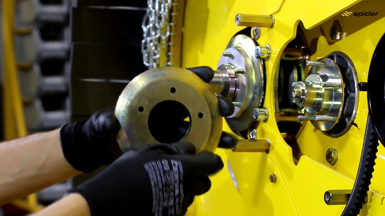 01 Exchange of electromagnetic clutch | Spider slope mower