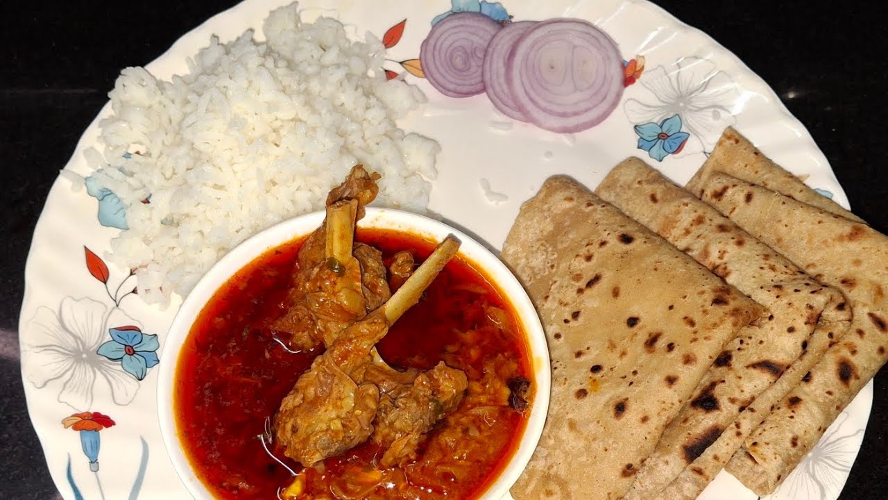 Holi Special Slow cook Mutton In Presure Cooker🔥😍 