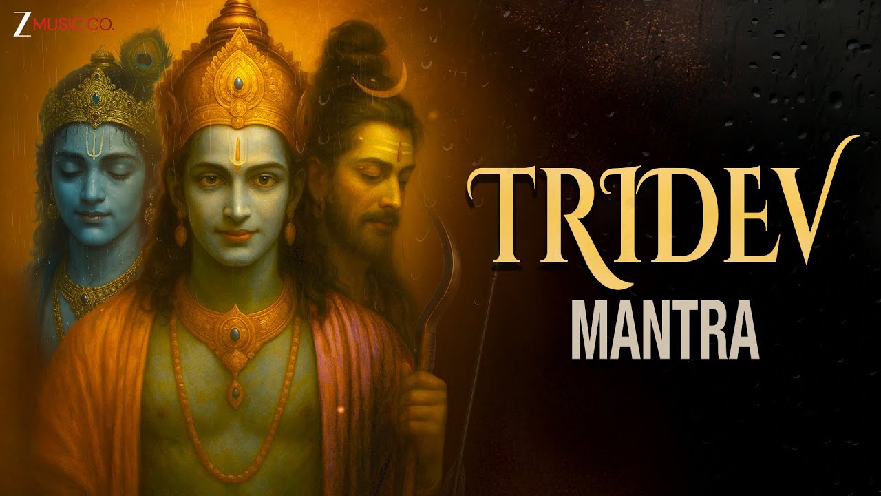 त्रिदेव मंत्र Tridev Mantra | Shiv, Ram & Krishna Mantra for Peace, Power & Positivity | Chant 6am