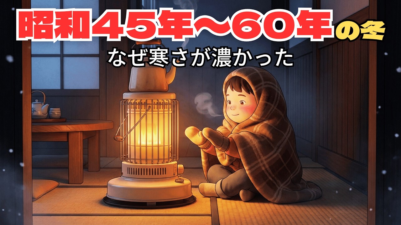 昭和45年〜60年の冬はなぜ寒さが濃かったのか 覚えていますか