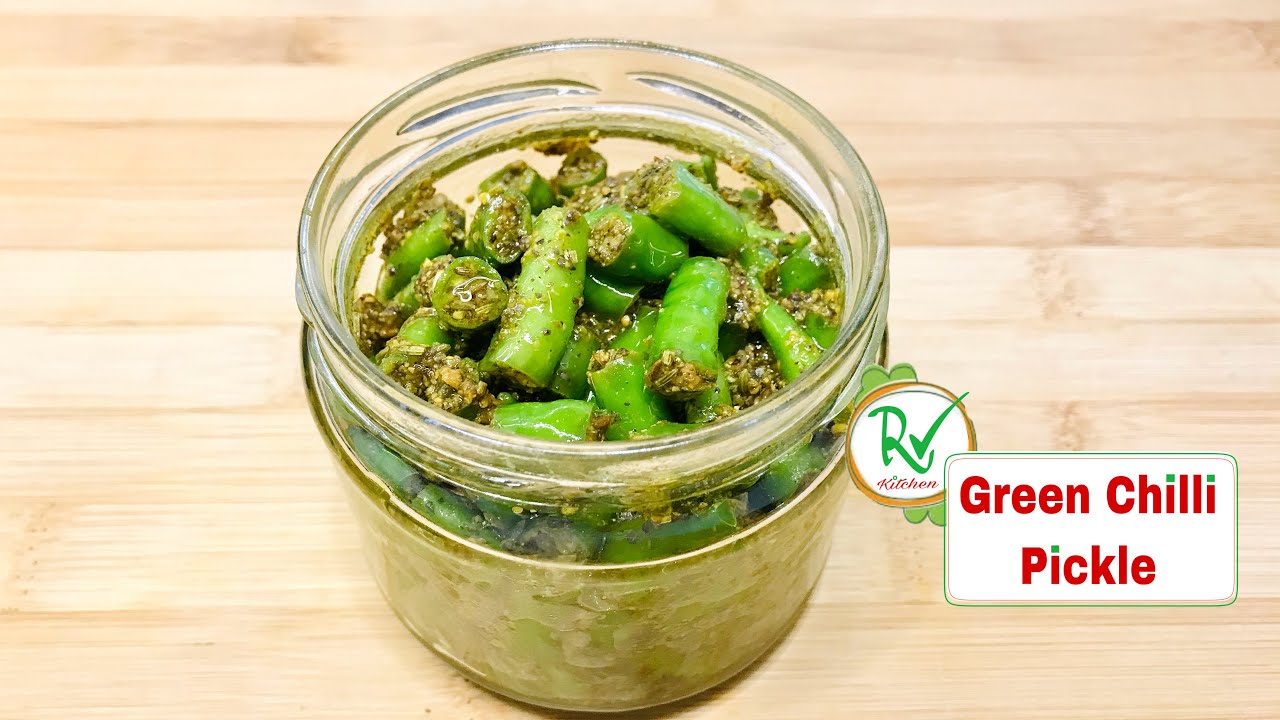 Instant Green Chilli Pickle Recipe | Hari Mirchi Ka Achar | मिर्च का अचार