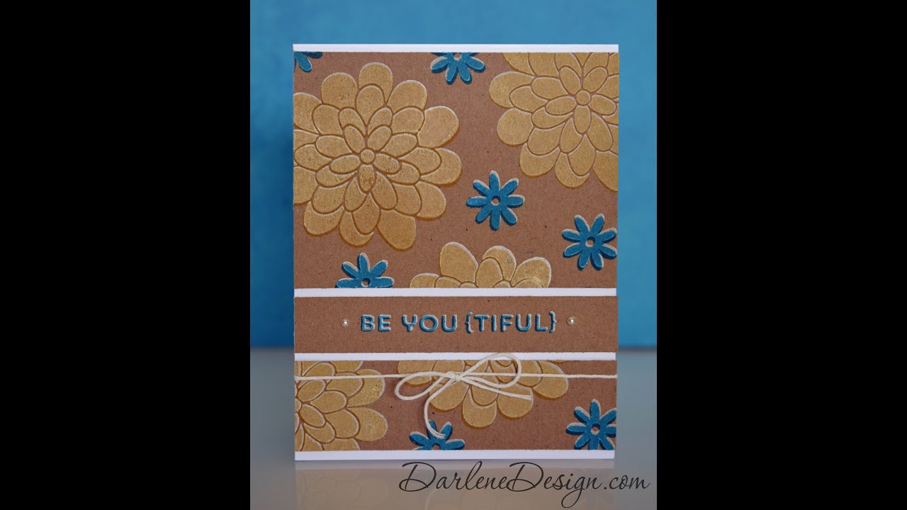 Ghost Stamping with Stampin' Up!'s Flower Patch stamp set
