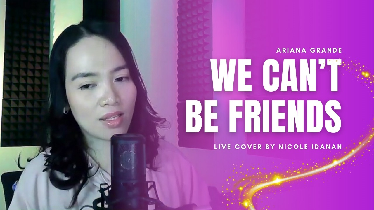 We Can't Be Friends – Ariana Grande | Live Cover on Twitch | Nicole Idanan #livecover #nicoleidanan
