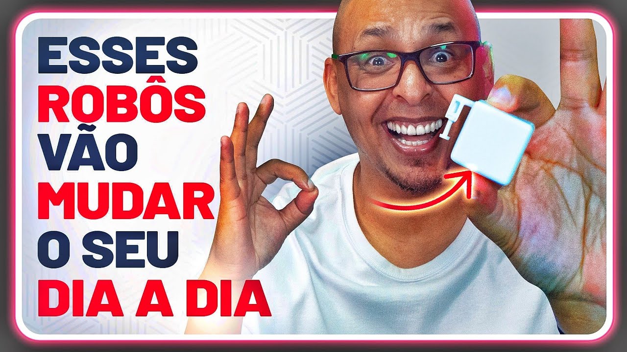 ESSES mini ROB&Ocirc;S V&Atilde;O MUDAR O SEU DIA A DIA! Rob&ocirc;s fingerbot Moes!
