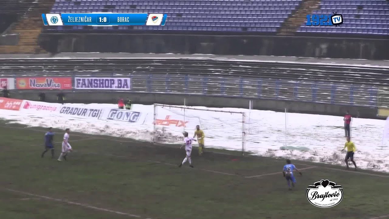 Izvještaj: FK Željezničar - FK Borac 1:0 (FULL HD)