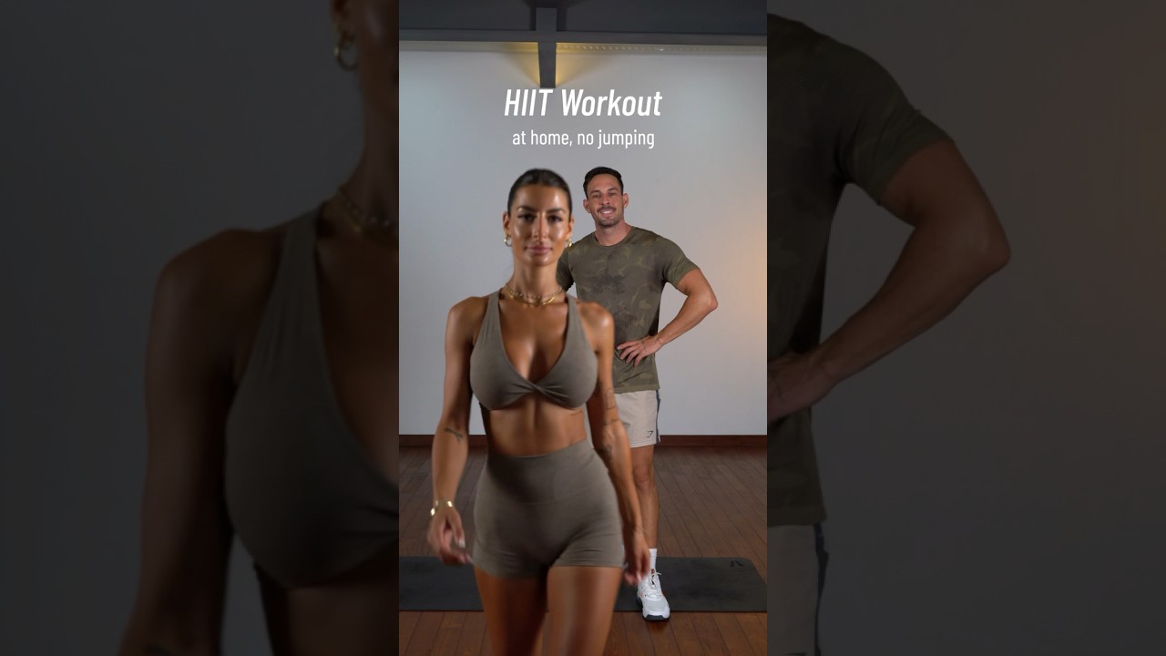HIIT workout at home with no jumping